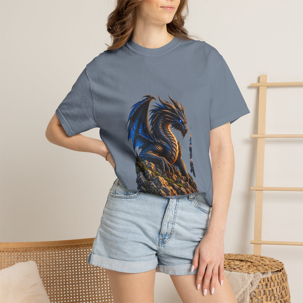 Blue Dragon Fantasy T-Shirt – Comfort Colors®