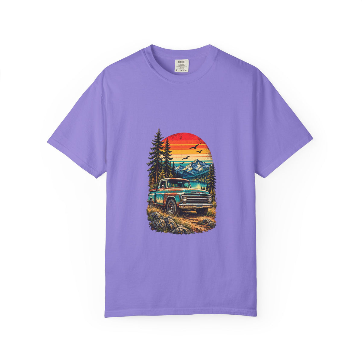 Vintage Truck Sunset T-Shirt – Comfort Colors®