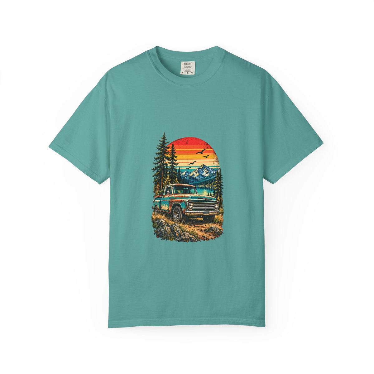 Vintage Truck Sunset T-Shirt – Comfort Colors®