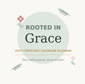 Rooted in Grace 2027 Christian Calendar Planner front cover